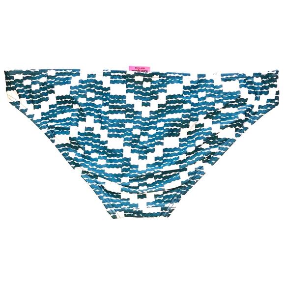 Kate Spade New York Zigzag Weave Classic Bottoms Harbor Fog Green Medium NWT - Picture 2 of 9